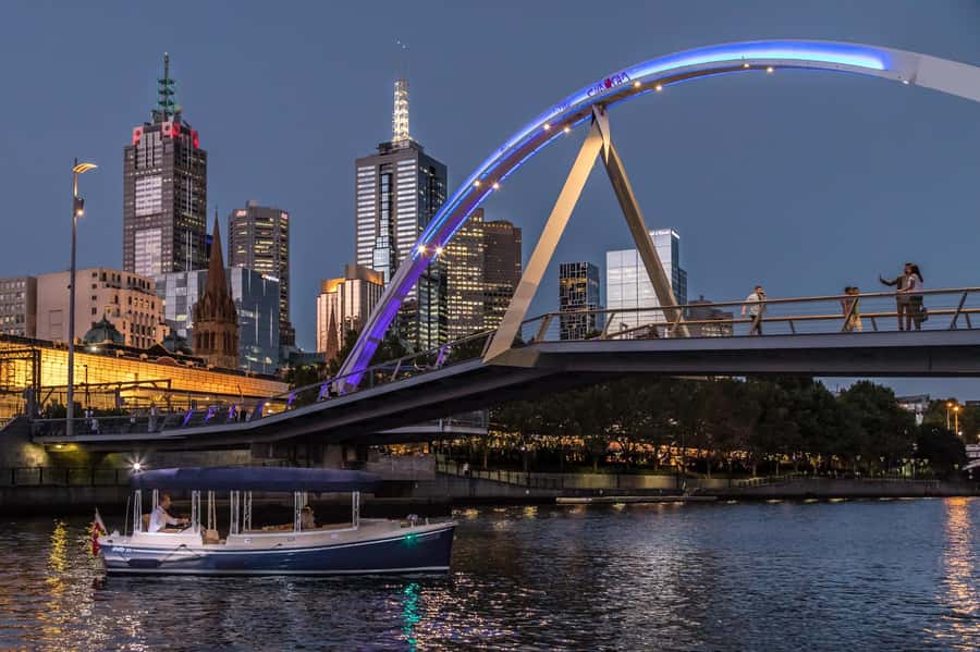 1.5Hr Yarra River Crown Flames and City Lights Cruise - What the 90 Minutes Feels Like on the Water