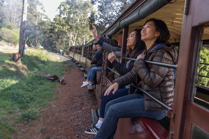 1 day Puffing Billy Steam Train and Wildlife Tour from Melbourne - Morning Meet-Up and the Ride Out to the Ranges