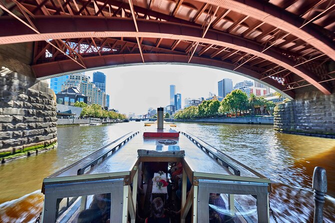 1 Hour Sight seeing Melbourne River Cruise on historic vessel - Downstream Views Toward Docklands and the Port