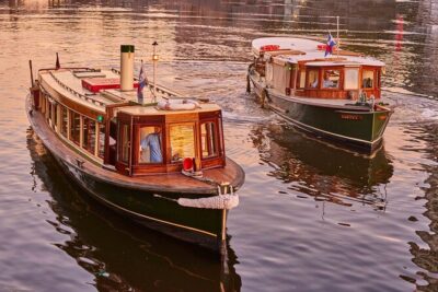 1 Hour Sight seeing Melbourne River Cruise on historic vessel - Route Snapshot: 30 Minutes Up the Yarra