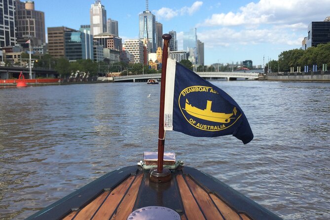 1 Hour Sight seeing Melbourne River Cruise on historic vessel - Meeting at Southbank: Easy Start, Smooth Ending