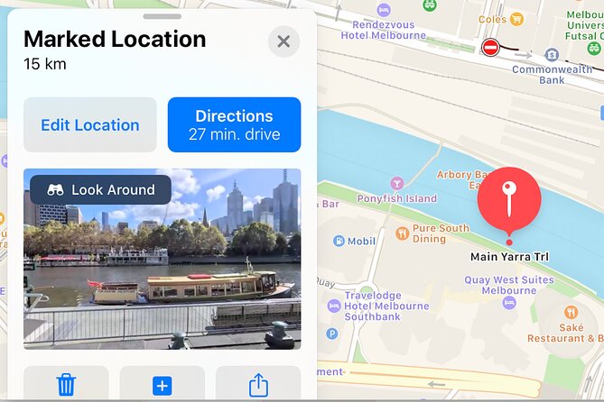1 Hour Sight seeing Melbourne River Cruise on historic vessel - How Long You’re Actually Out on the River