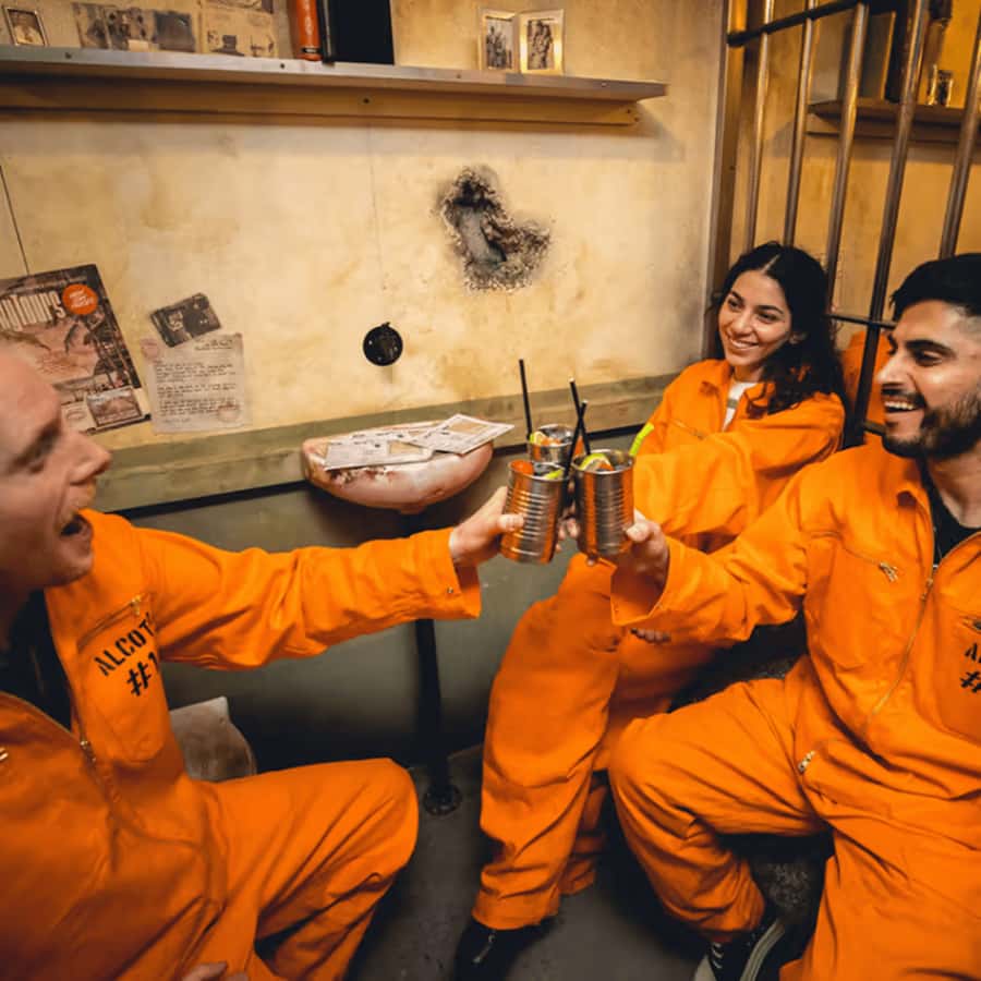 Alcotraz Melbourne: World’s First Prison-Themed Cocktail Bar - The 90-Minute Flow: How the Night Usually Plays Out
