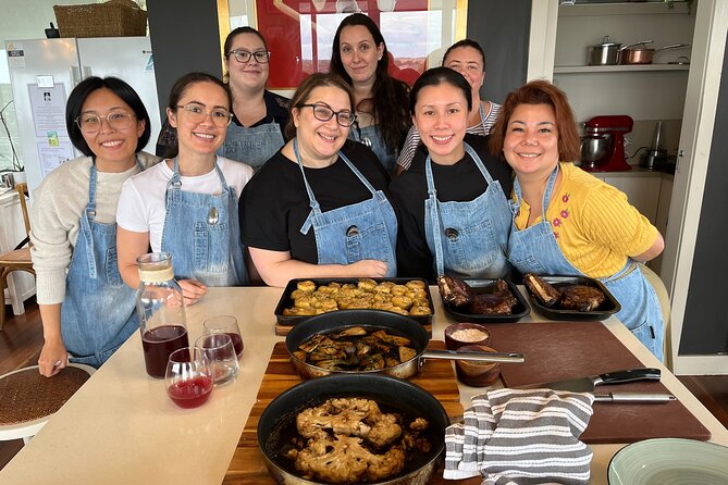 Chef Jacqui's French & Indigenous Australian Cooking Experience - A Mornington Peninsula Home Kitchen With Dogs at the Door