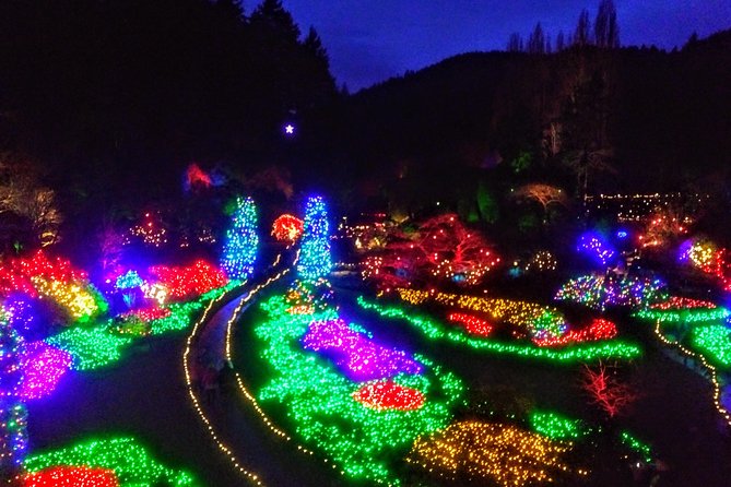 Christmas in Victoria and the Butchart Gardens - A Victoria Christmas light tour that saves you from the scramble