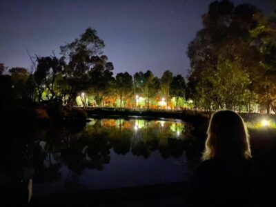 Eynesbury Homestead Dark Tales & Ghostly Trails Dinner&Tour - The meeting point: where the night starts on the porch