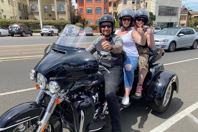 Harley Davidson Trike Tour of Melbourne - Key highlights you’ll actually feel during this trike tour