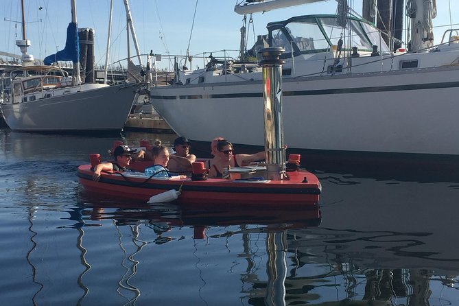 Hot Tub Boat Ride Around Victoria - The Soundtrack and the Little Extras That Make the Ride Fun