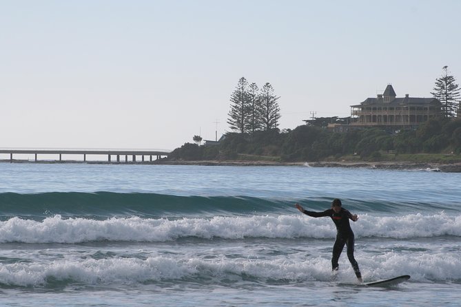 Learn to Surf at Lorne on the Great Ocean Road - The 2-hour plan: beach coaching, then waves, then more stand-up practice