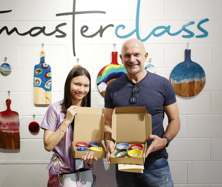 Melbourne: Ceramic Plates & Bowls Paint and Sip Classes - The Painting Part: Guidance, Techniques, and Real Confidence