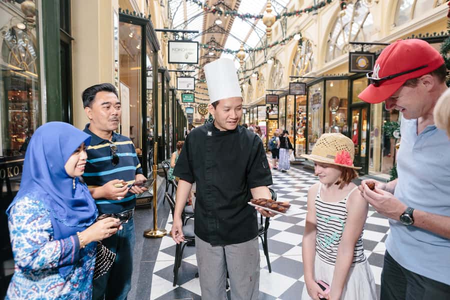 Melbourne Chocolate Wonderland Walking Tour - How the tour starts at The Block Arcade (and why it matters)