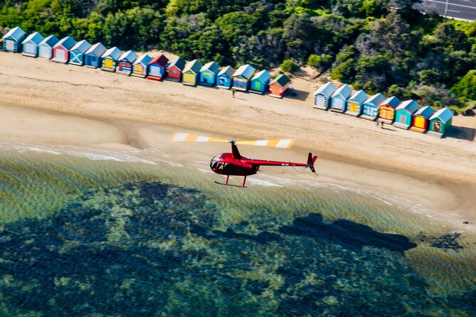 Melbourne City & Brighton Beach Boxes Helicopter Tour - Key highlights at a glance