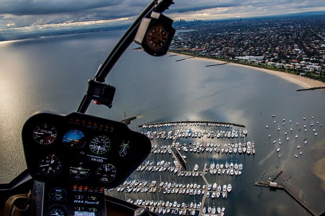 Melbourne City & Brighton Beach Boxes Helicopter Tour - Melbourne Zoo: spotting elephants and giraffes from the sky