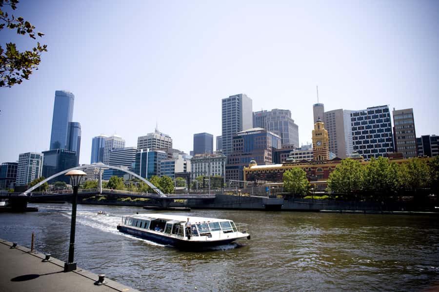 Melbourne City Cruise with Tea, Coffee, and Commentary - On Board Comfort: Panoramic Windows, Wind Protection, and a Sun Deck