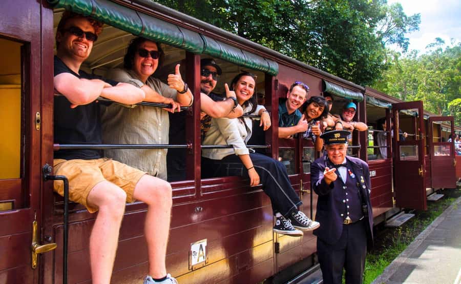 Melbourne: Half-Day Puffing Billy Steam Train Experience - The Puffing Billy ride: steam, open carriages, and the bridge moment
