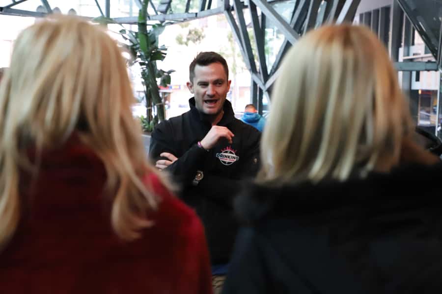 Melbourne: Hidden Bars & Laneway Legends Walking Tour - First bar break: time for a drink and a breather