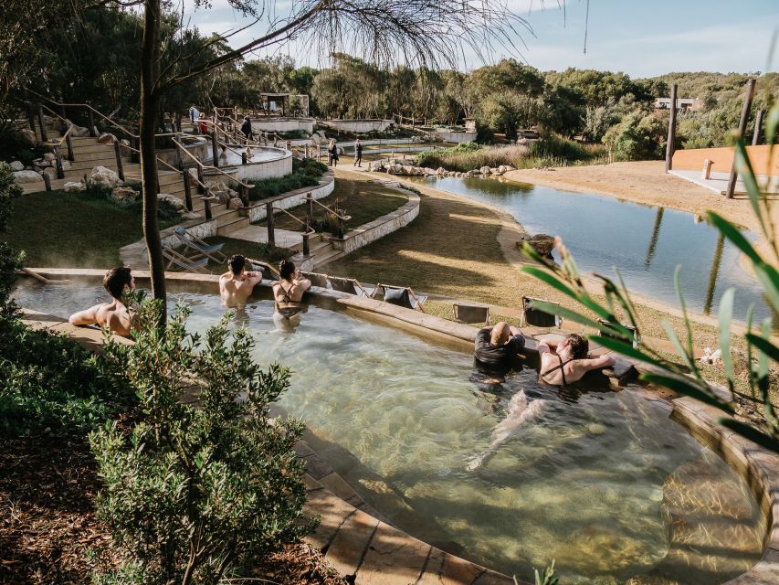 Melbourne: Mornington Peninsula & Hot Springs Tour 8 pax max - Peninsula Hot Springs: 2 hours in the bathhouse the right way