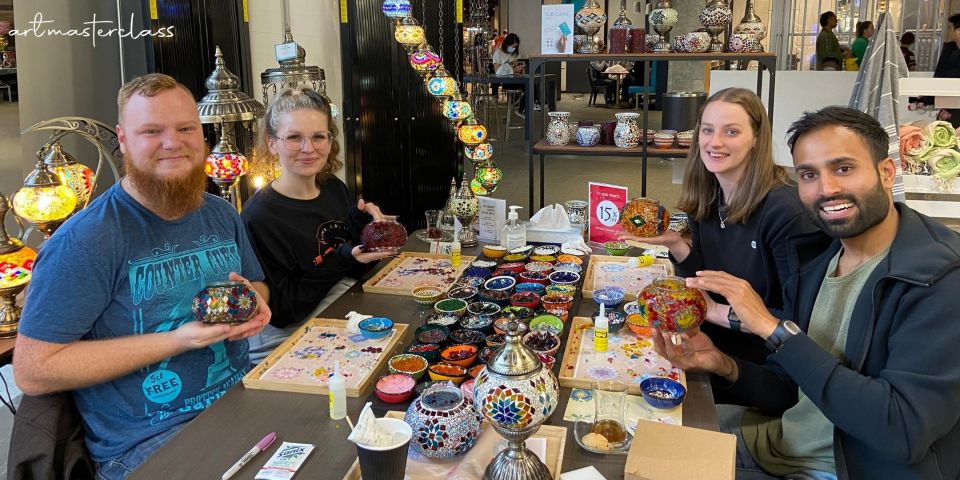 Melbourne: Mosaic Art Classes - Turkish Lamp Workshop - Design Tips That Lead to a Lamp You’ll Actually Like
