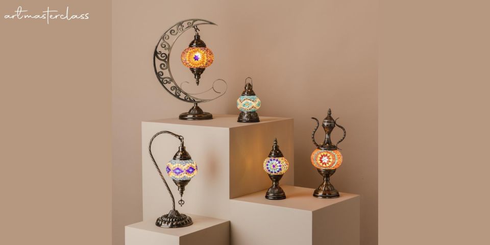 Melbourne: Mosaic Art Classes - Turkish Lamp Workshop - Tea Service, Turkish Delights, and the Human Side of Crafting