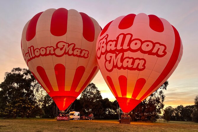 Melbourne Premium Balloon Flight plus 5-Star champagne breakfast - Taking Off From Russell Street: Your Melbourne Morning Setup