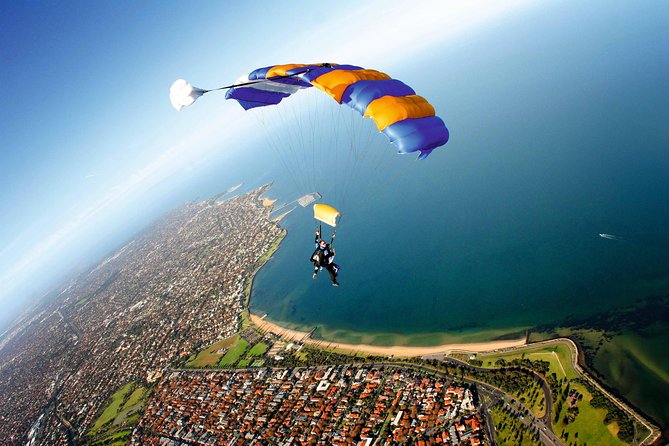 Melbourne: Tandem Skydive Experience over St. Kilda Beach - Price of $339: what you’re paying for, and what can cost extra