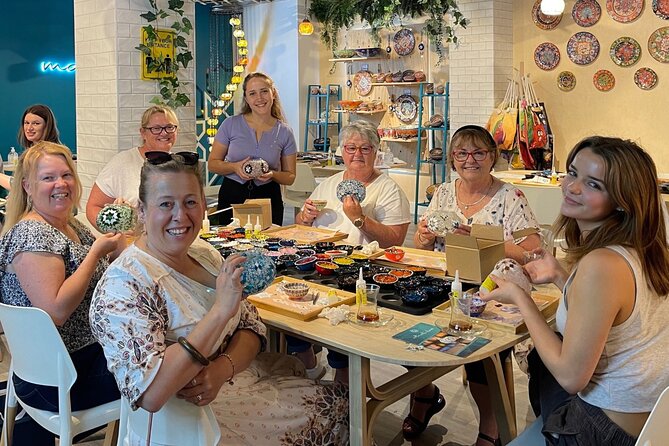 Mosaic Art Classes Melbourne: Turkish Lamp Workshop - Inside the workshop: tiles, patterns, and calm instruction