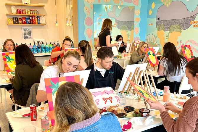 Paint and Sip in Torquay VIC - BYO food and drinks - Your guided painting: easy steps and real creative control