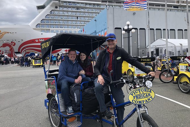 Pedicab Tour of Victoria from Cruise Ship Terminal - $180.24 for 3 hours: does this pedicab tour feel like value?
