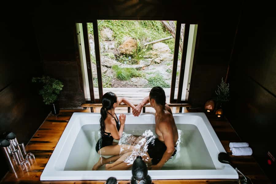 Peninsula Hot Springs: Private Sanctuary and Bathing - Spa Dreaming Center and Bath House: How to Split Your Time