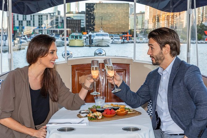 Private Romantic Melbourne Dinner Cruise for 2 - The views from the water: Melbourne city lights without the crowd