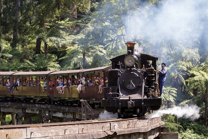 Puffing Billy Train and Phillip Island Penguin Parade Day Tour - Puffing Billy Railway: One Hour of Steam and Big Views
