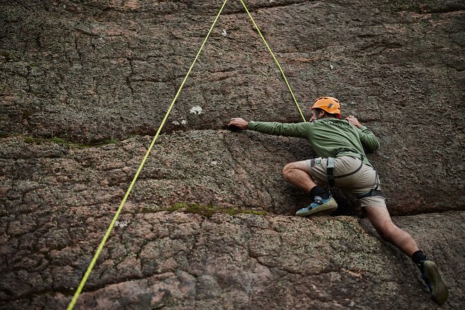 Rock Adventure Beginner Climb and Abseil - What happens in your 3 hours: climb skills plus abseil practice