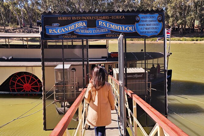 Small-Group Murray River Adventure - Paddle Steamer & Wildlife - The PS Canberra cruise: 1 hour of river viewing with captain commentary