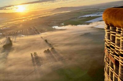 Sunrise Hot Air Balloon Flight over Yarra Valley + Breakfast - Rochford Wines check-in and the ride to your launch site