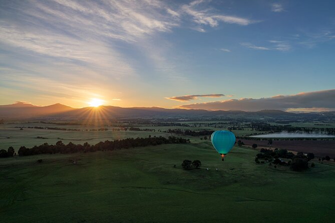 Sunrise Mansfield Hot Air Balloon Flight with GoPro Photo - Pre-dawn Start: Alzburg Resort in Mansfield