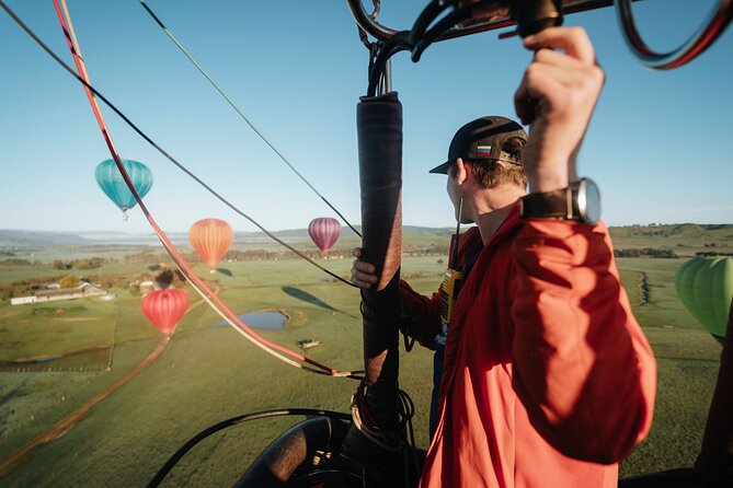 Sunrise Mansfield Hot Air Balloon Flight with GoPro Photo - Mansfield at sunrise: what to expect from the views