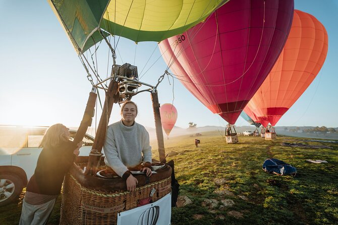 Sunrise Mansfield Hot Air Balloon Flight with GoPro Photo - About that 1-hour sunrise flight (and what “wind dependent” really means)