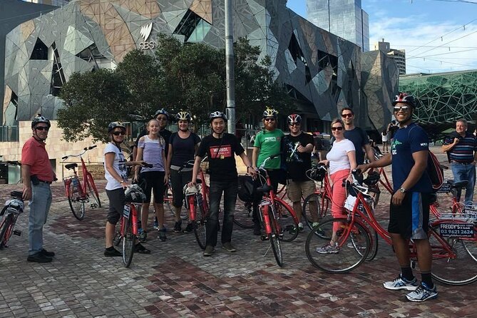 The Best of Melbourne Bike Tour - Stop-by-stop: from Southbank stories to war memorial context