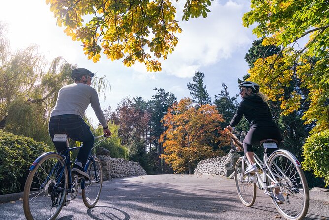 Victoria City Highlights 3 Hour Bike Tour, eBike Upgrade Avail. - Clover Point Park and Beacon Hill Park: ocean views plus the Totem Pole