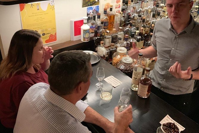Whisky Bars & Gin Joints: Melbourne Walking Tour - Stop 2 at Whisky & Alement: three whisky tastings plus chocolate
