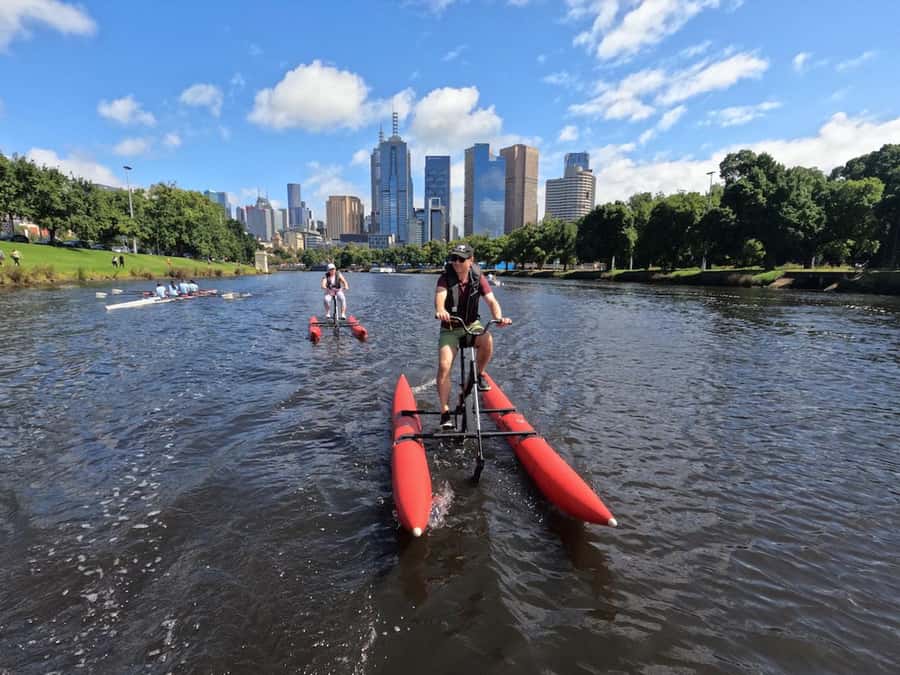Yarra River, Melbourne Waterbike Tour - Yarra River waterbikes: the payoff of seeing Melbourne from the water