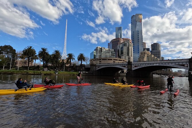 Yarra River Waterbike Tour - Birrarung Marr: inner-city park time between the city and the river