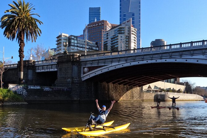 Yarra River Waterbike Tour - The Yarra River route: a city tour from the waterline